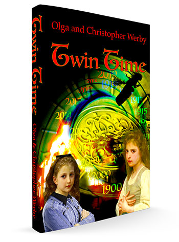 Book Mockup for “Twin Time”