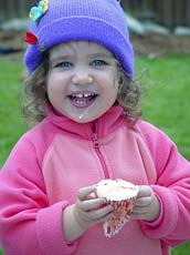 Girl with Cupcake
