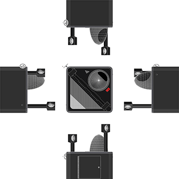 Spectrum Exhibit Schematic Drawing