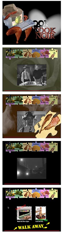 Cook Noir was an edgy character-based cooking show