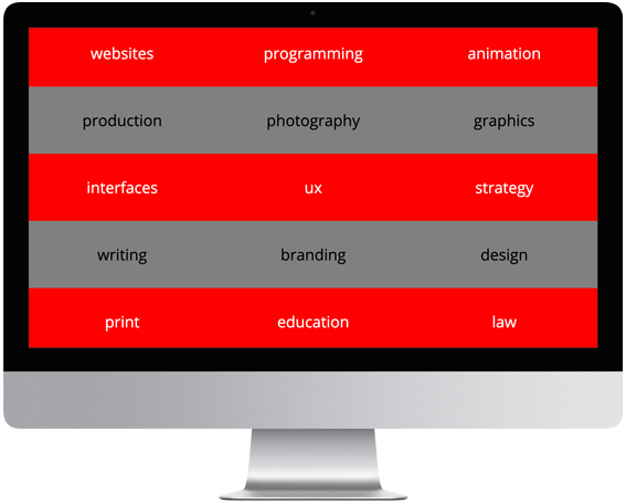 Skills Grid on an iMac