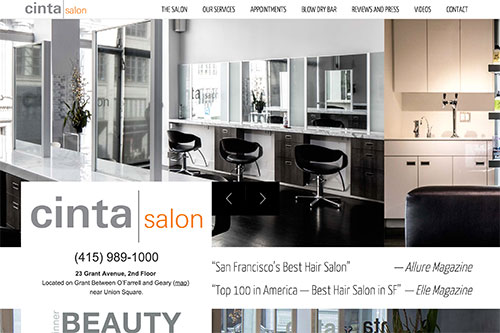 Cinta Salon Home Page (v3)