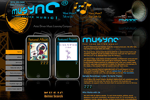 Musync Home Page