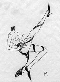 From The Company Therapist: Martin Fleck's Drawing of a Headless Anna Green